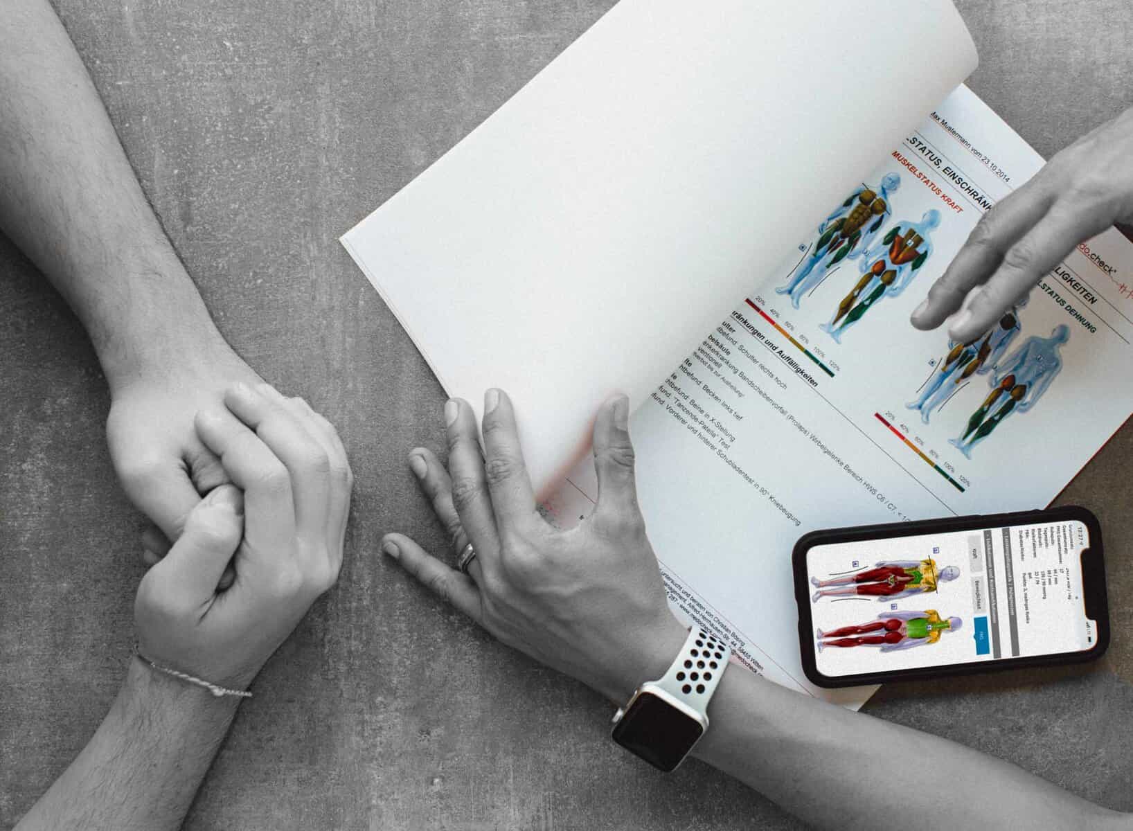 Check-up und Zielklärung bei PT-BOX1